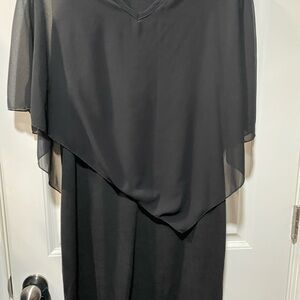 H&M Black Asymmetrical Dress
